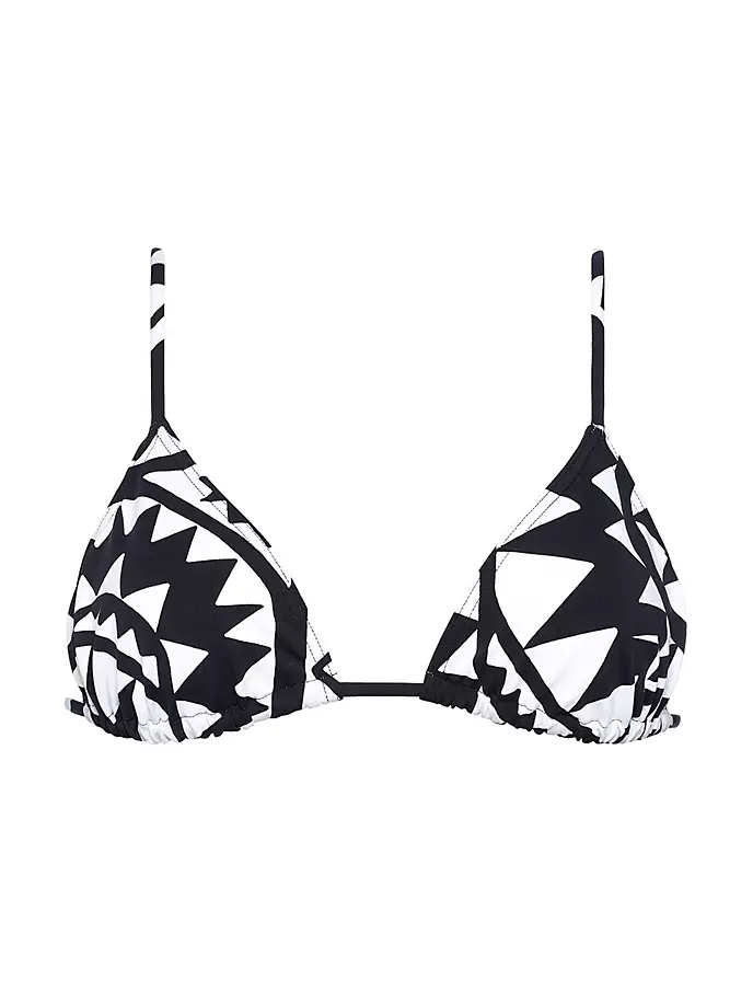 

Бикини-стринги Esprit с геометрическим узором Eres, цвет tribu print