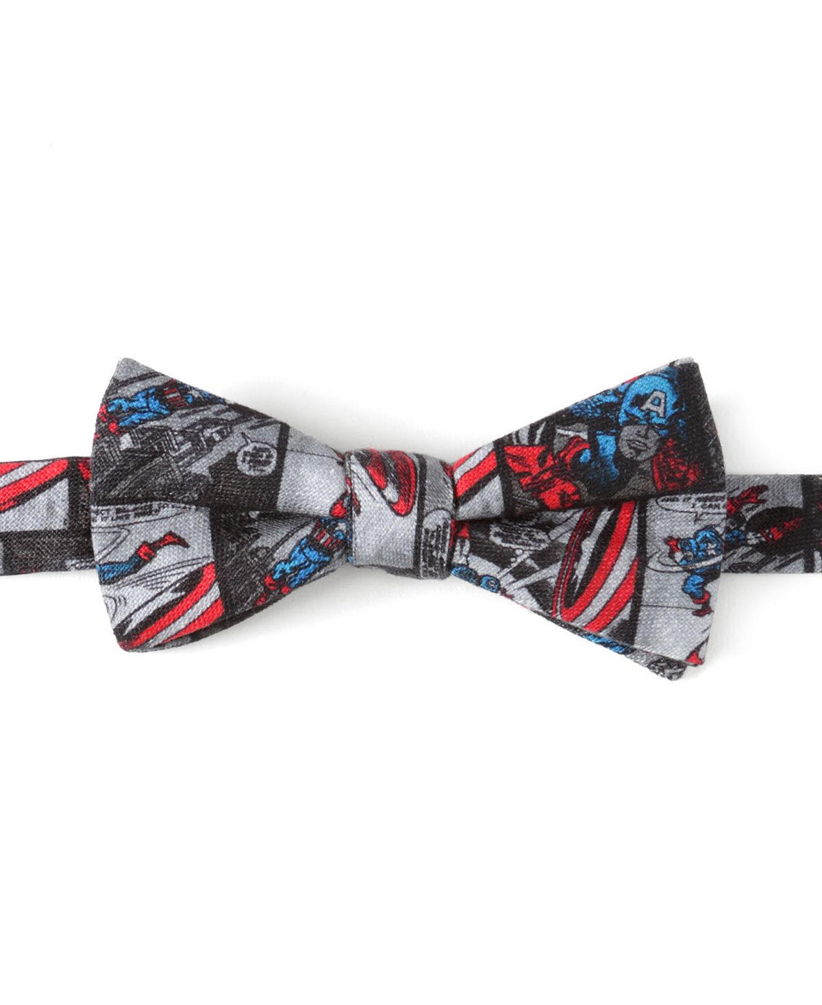 Мужской галстук-бабочка с комиксами «Капитан Америка» Marvel серый галстук бабочка самовяз rene lezard 64768