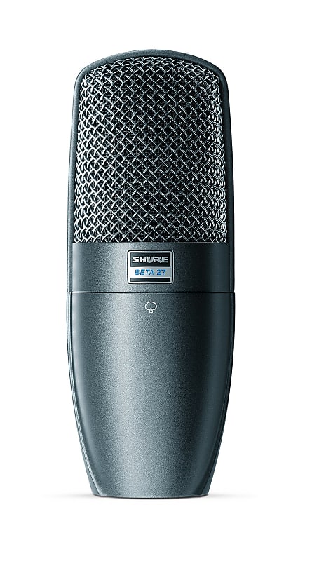 Конденсаторный микрофон Shure BETA 27 Supercardioid Condenser Microphone shure mv5 dig настольный цифровой конденсаторный микрофон для записи на компьютер и мобильные устройства с гнездом для наушнико