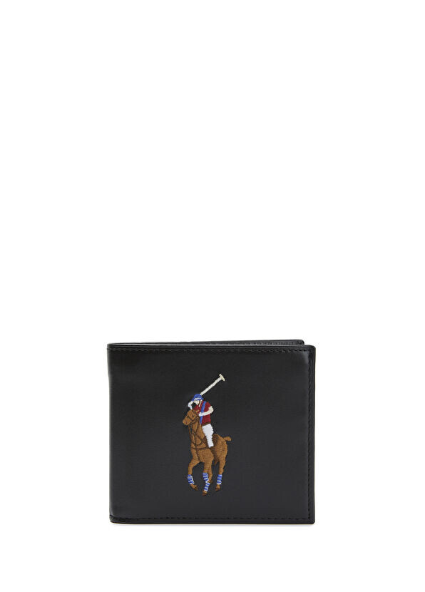 

Мужской кожаный ремень Polo Ralph Lauren, черный