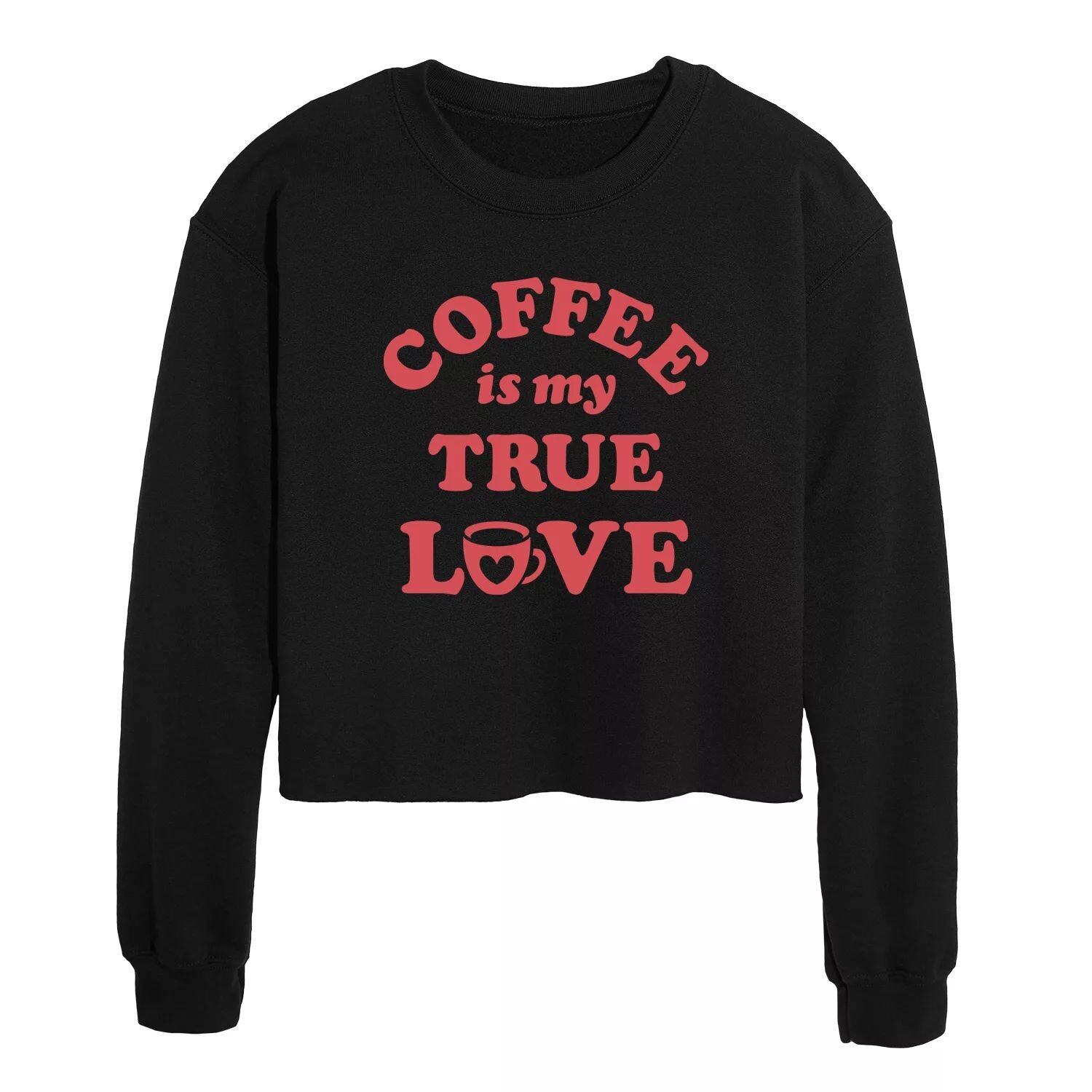 

Укороченный свитшот True Love для подростков Coffee' Licensed Character