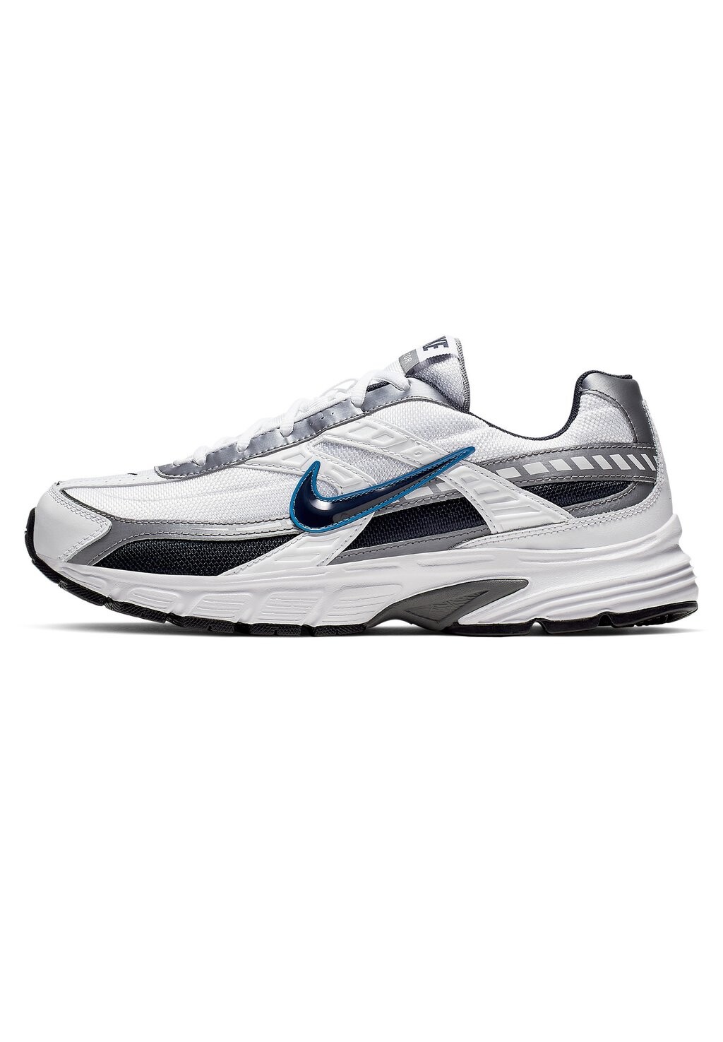 цена Нейтральные кроссовки Initiator Nike, цвет white metallic cool grey obsidian