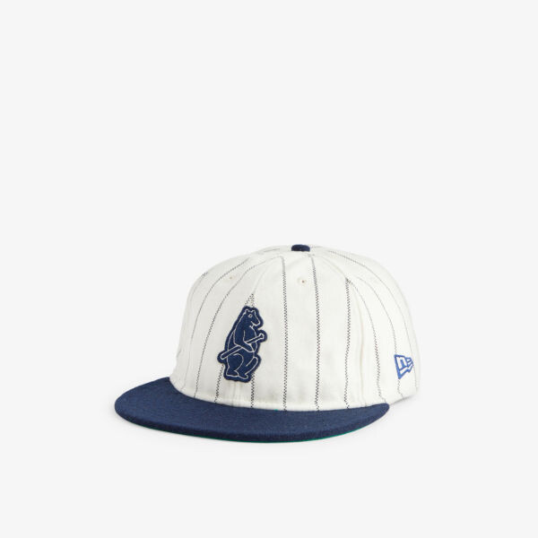 

59FITY Бейсболка из смесовой шерсти с вышивкой Chicago Cubs MLB New Era, белый