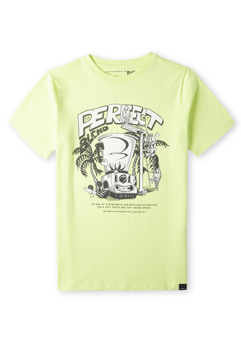 Футболка с принтом TEES BLEND O'Neill, цвет sunny lime топ tees essentials racer back o neill цвет sunny lime