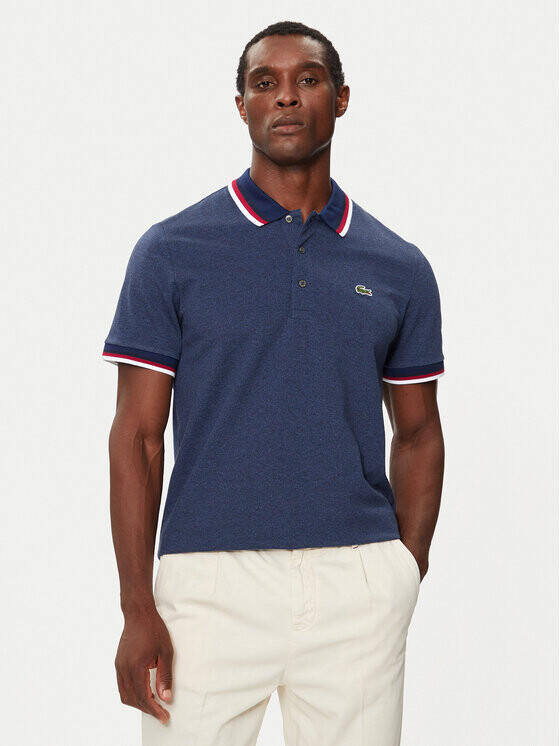 

Рубашка поло стандартного кроя Lacoste, синий