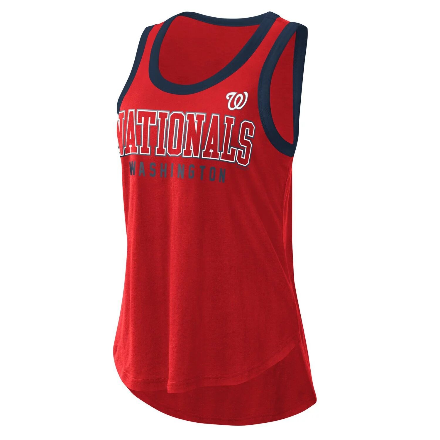 

Женская майка G-III 4Her от Carl Banks Red Washington Nationals Clubhouse G-III