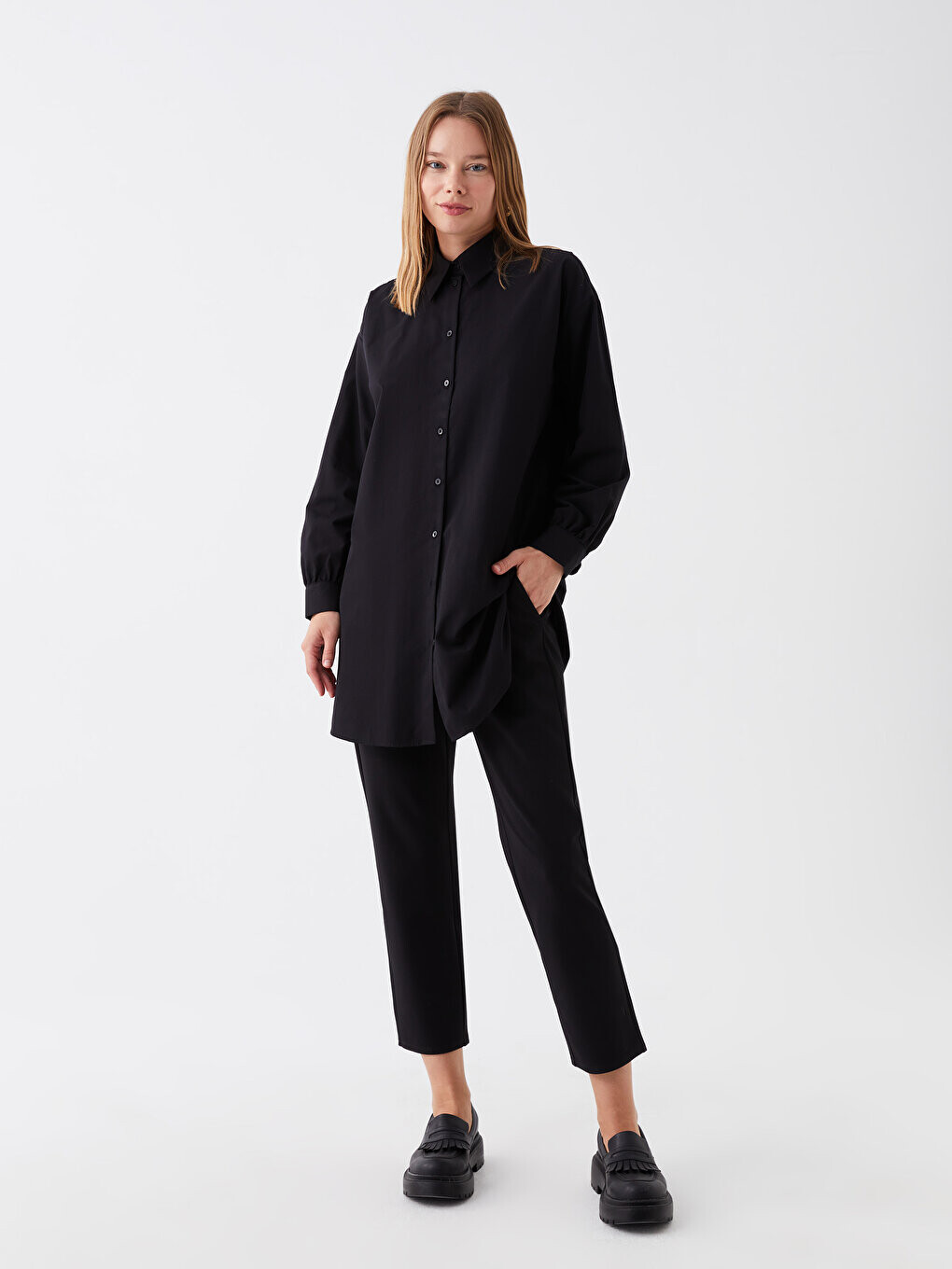 

Женские брюки-сигареты узкого кроя LCW Modest