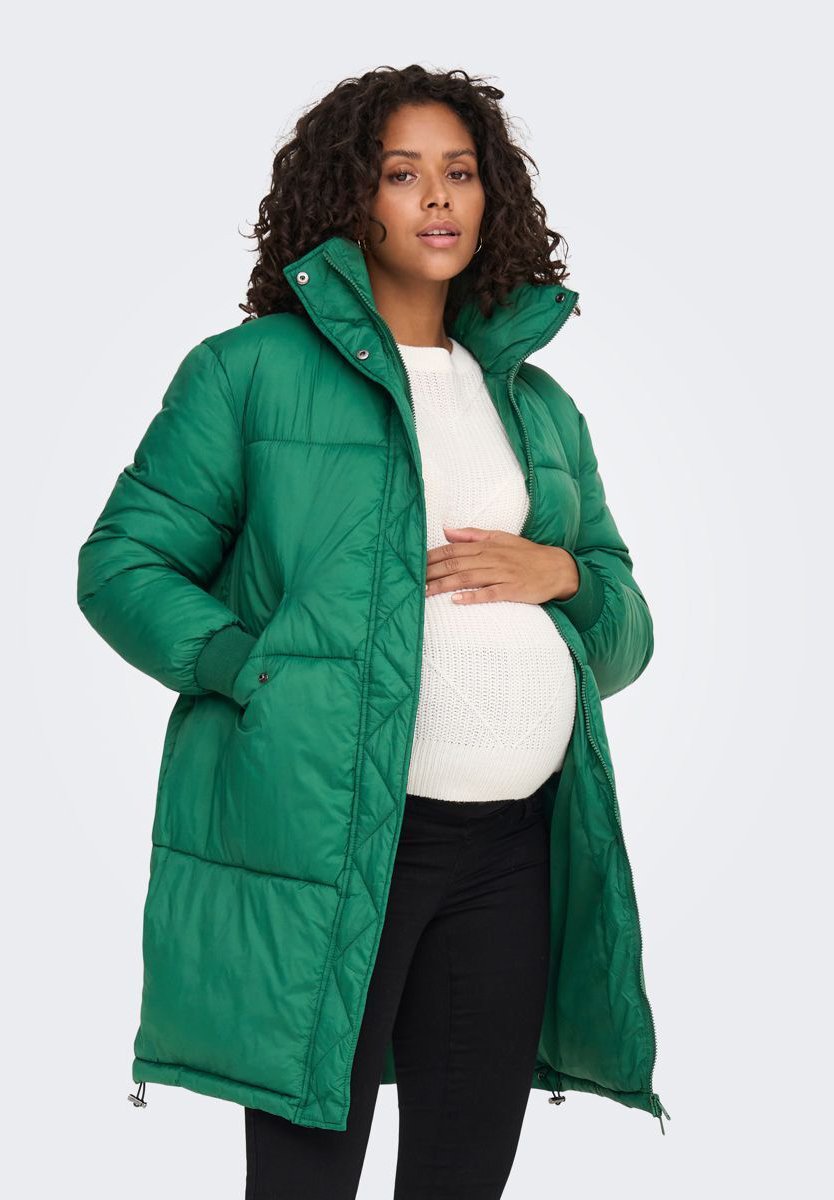 Зимнее пальто ONLY MATERNITY, зеленый пальто зимнее only с капюшоном maternity черный
