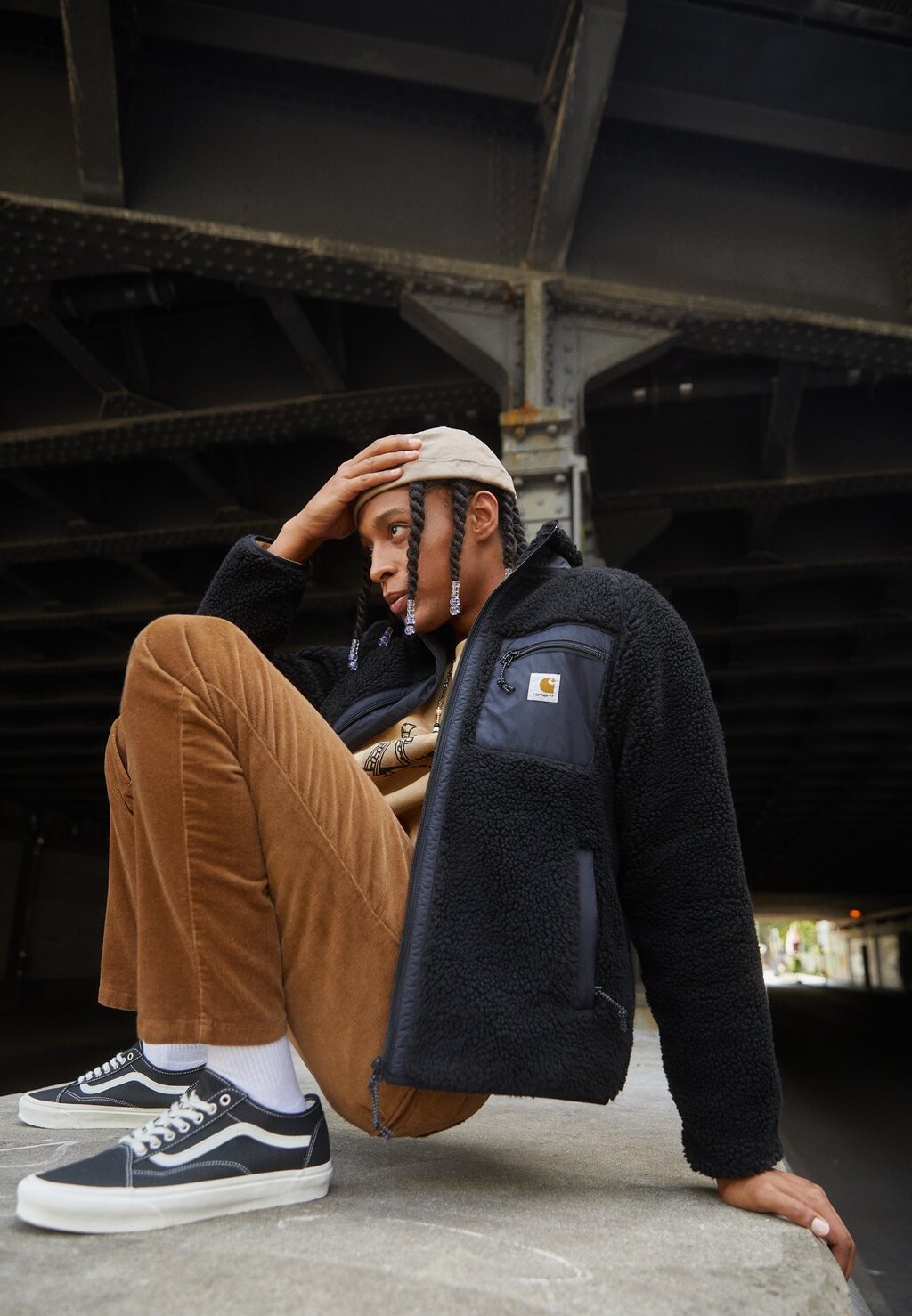 

Куртка флисовая Carhartt WIP, черный