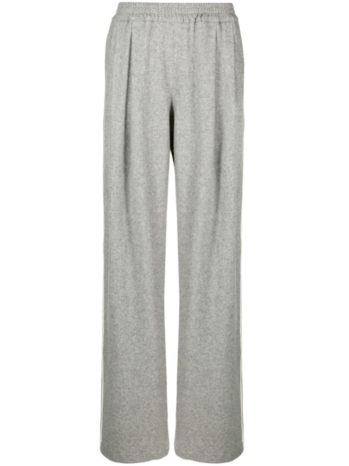 

Ermanno Scervino брюки из смесовой шерсти с полосками, серый