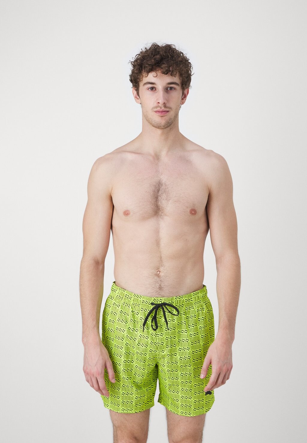 

Шорты для плавания Swim Men Logo Puma, лаймовый
