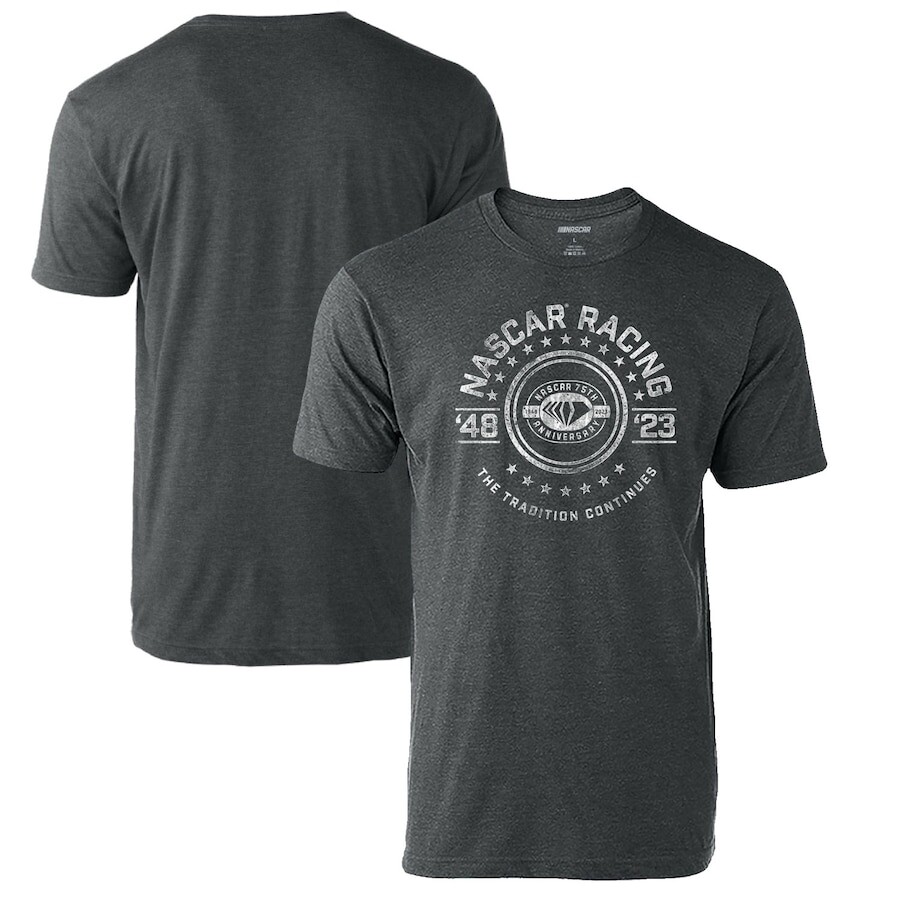 

Футболка с коротким рукавом Checkered Flag Nascar Merchandise, угольный