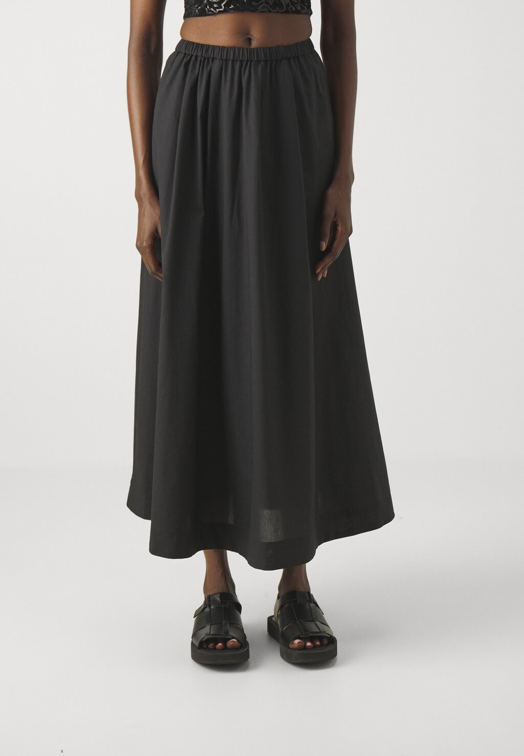

Юбка А-силуэта SCANNO SKIRT Faithfull the brand, цвет black