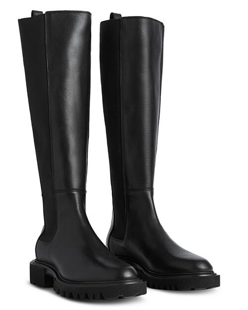 

Женские ботинки для верховой езды Maeve без застежки ALLSAINTS, цвет Black