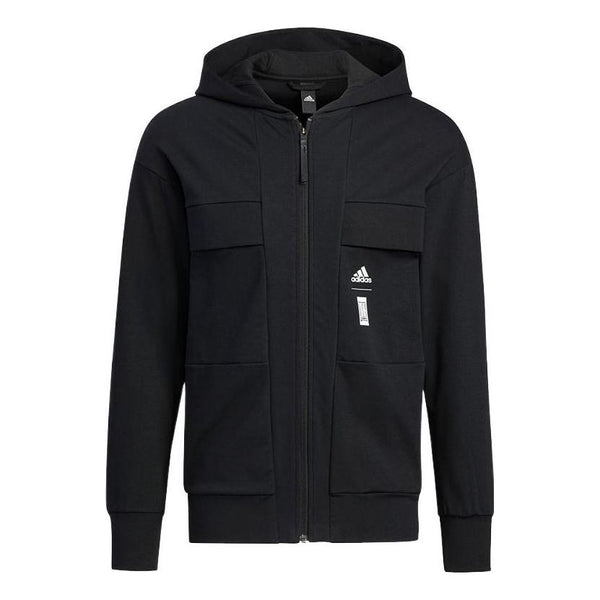 цена Куртка adidas WJ PO JKT Solid Color Knit Hooded Jacket Black, мультиколор