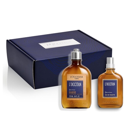 

L'Occitane L'Occitan Shower Gel and Eau de Toilette Set - Body and Hair Care - Christmas Gift Set for Men