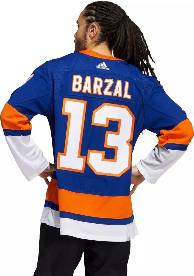 

Adidas New York Islanders Mathew Barazal #13 ADIZERO Home Аутентичный джерси