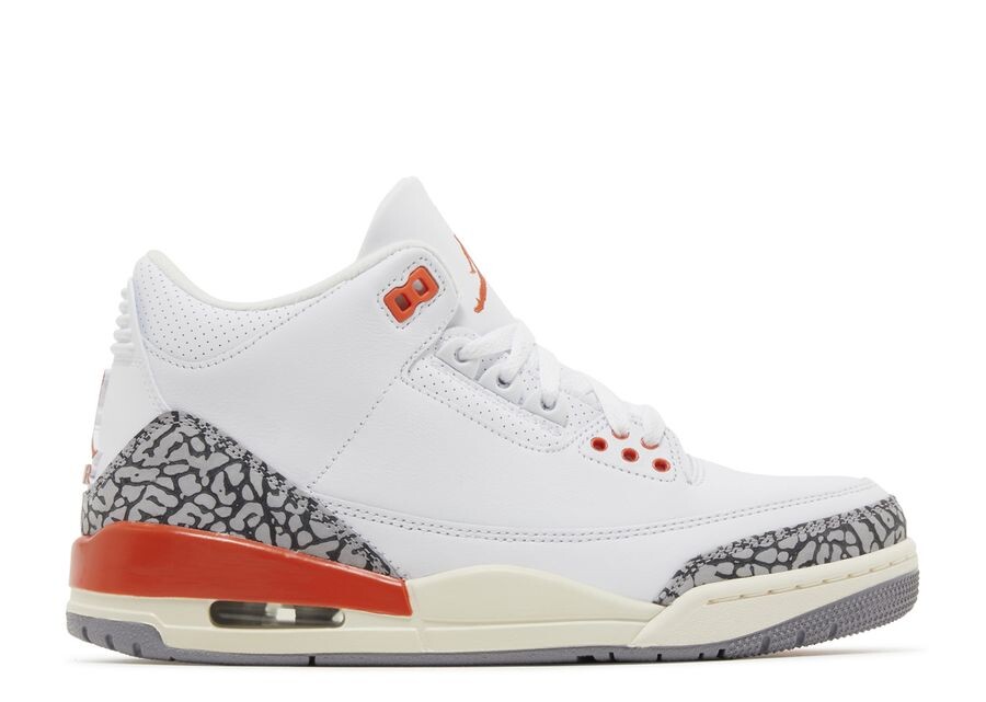 

Кроссовки Air Jordan Wmns Jordan 3 Retro 'Georgia Peach', белый