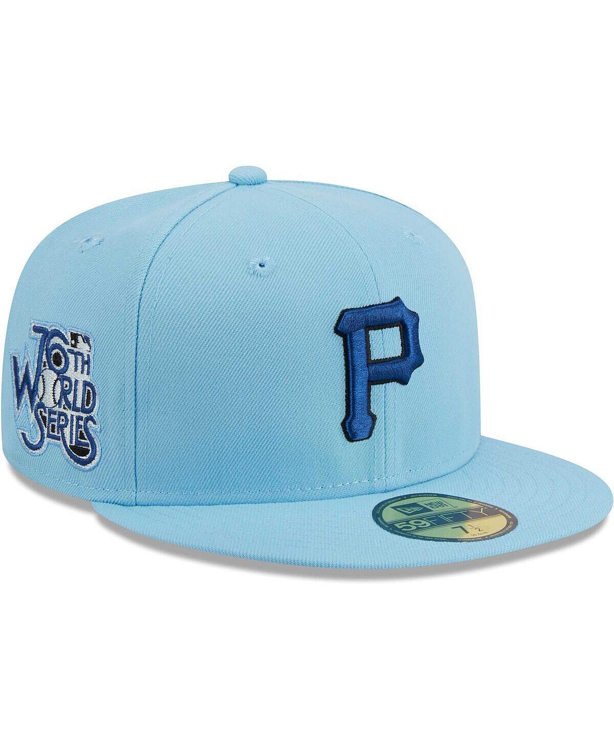 

Мужская голубая приталенная шляпа Pittsburgh Pirates 59FIFTY New Era