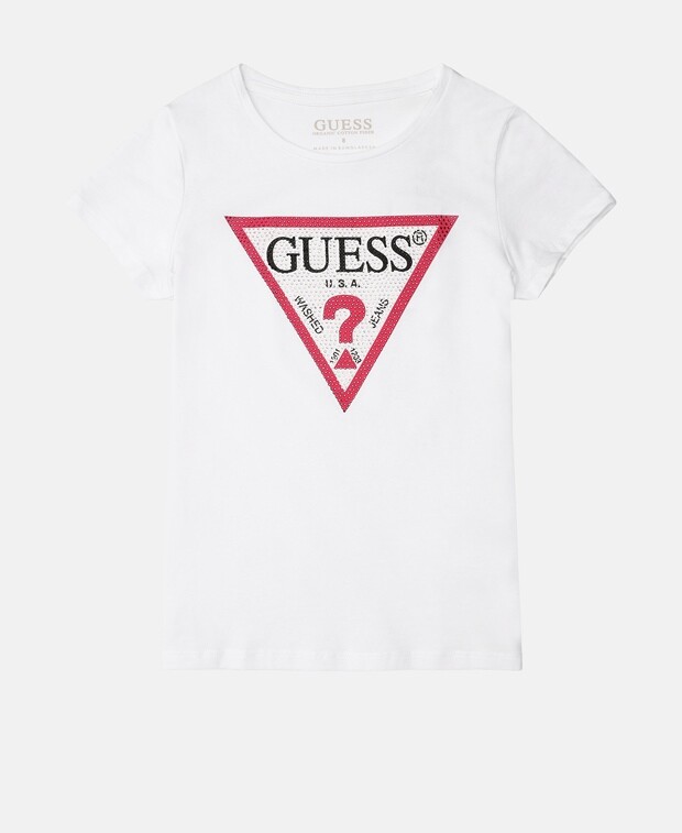 

Футболка Guess, цвет Wool White