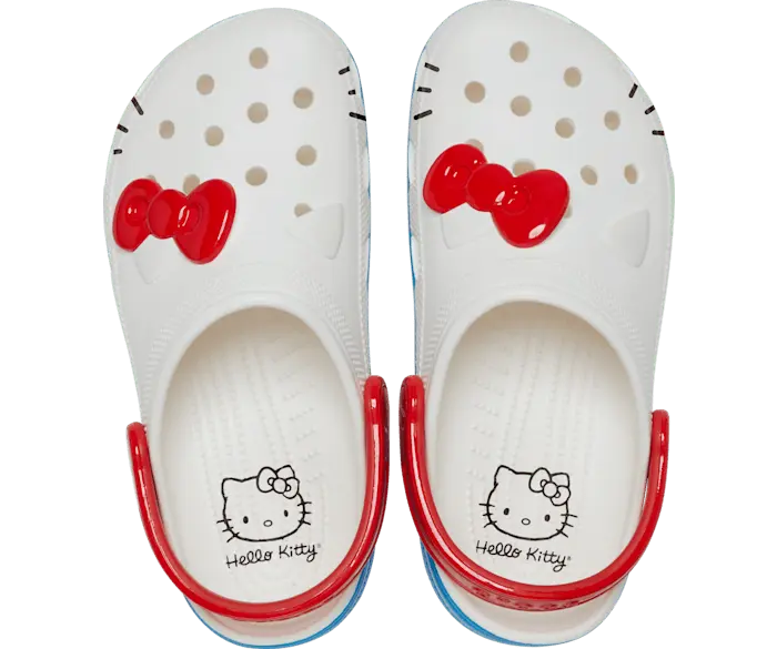 

Классические сабо Hello Kitty Crocs мужские, цвет White