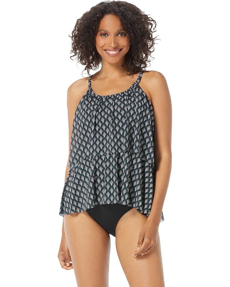 

Топ COCO REEF Siren Mesh Layer, цвет Cast/Black