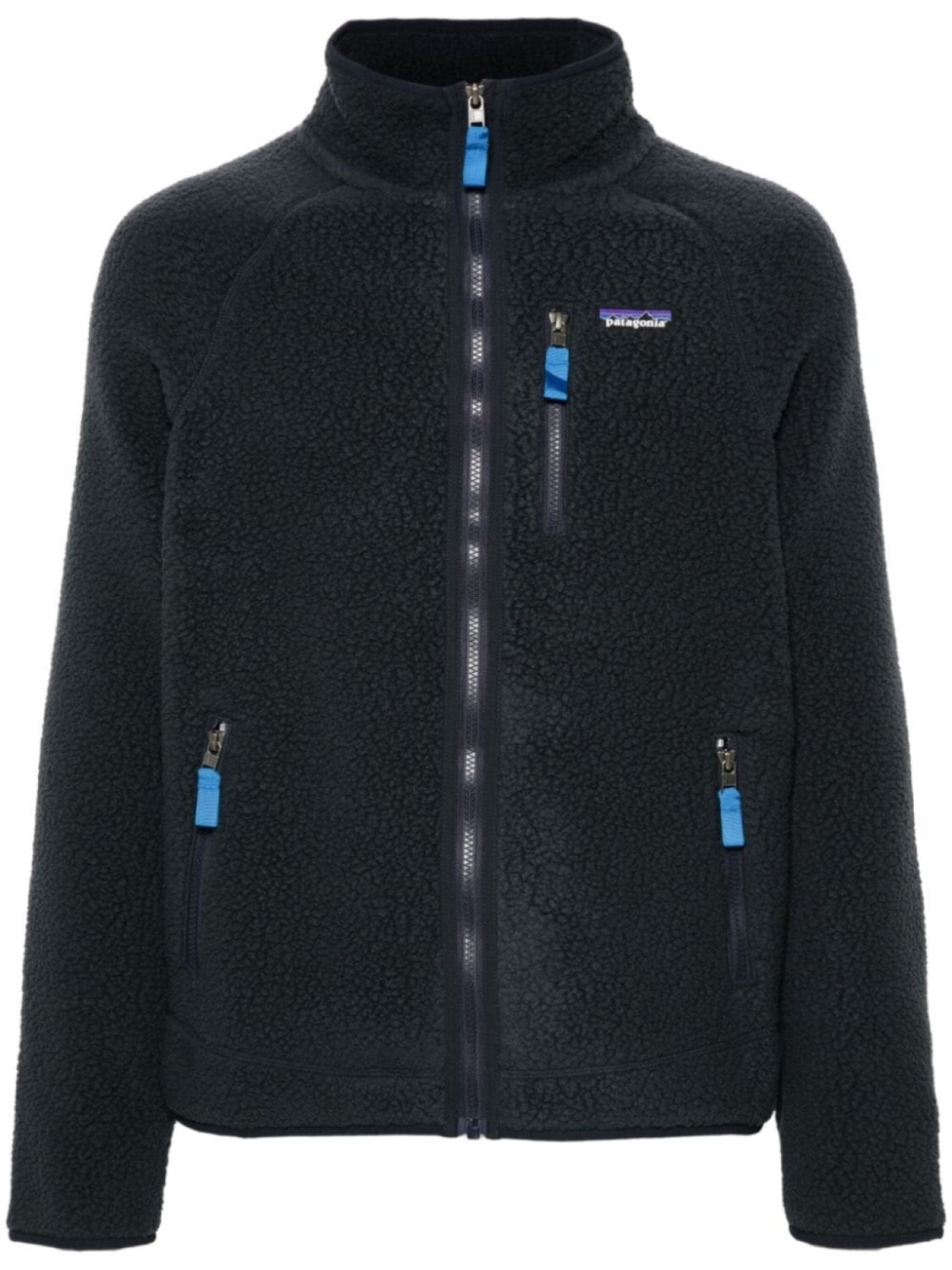 

Patagonia куртка в стиле ретро, синий