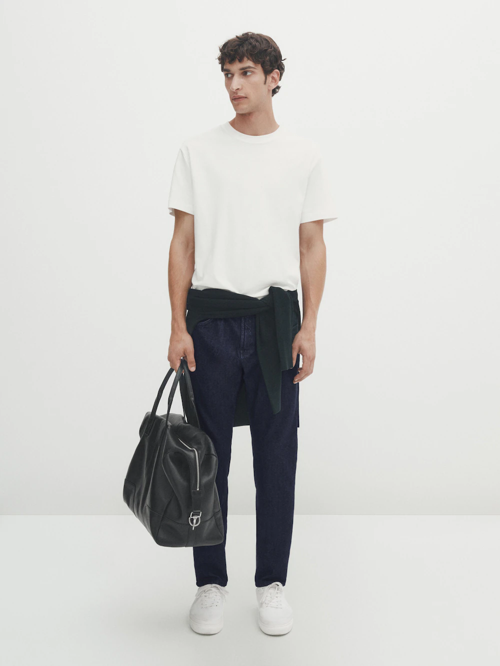 

Джинсы облегающего кроя Massimo Dutti, индиго