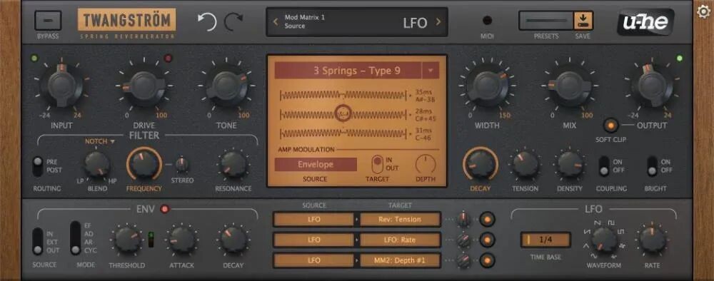 

у-хе Twangstrom Spring Reverberator