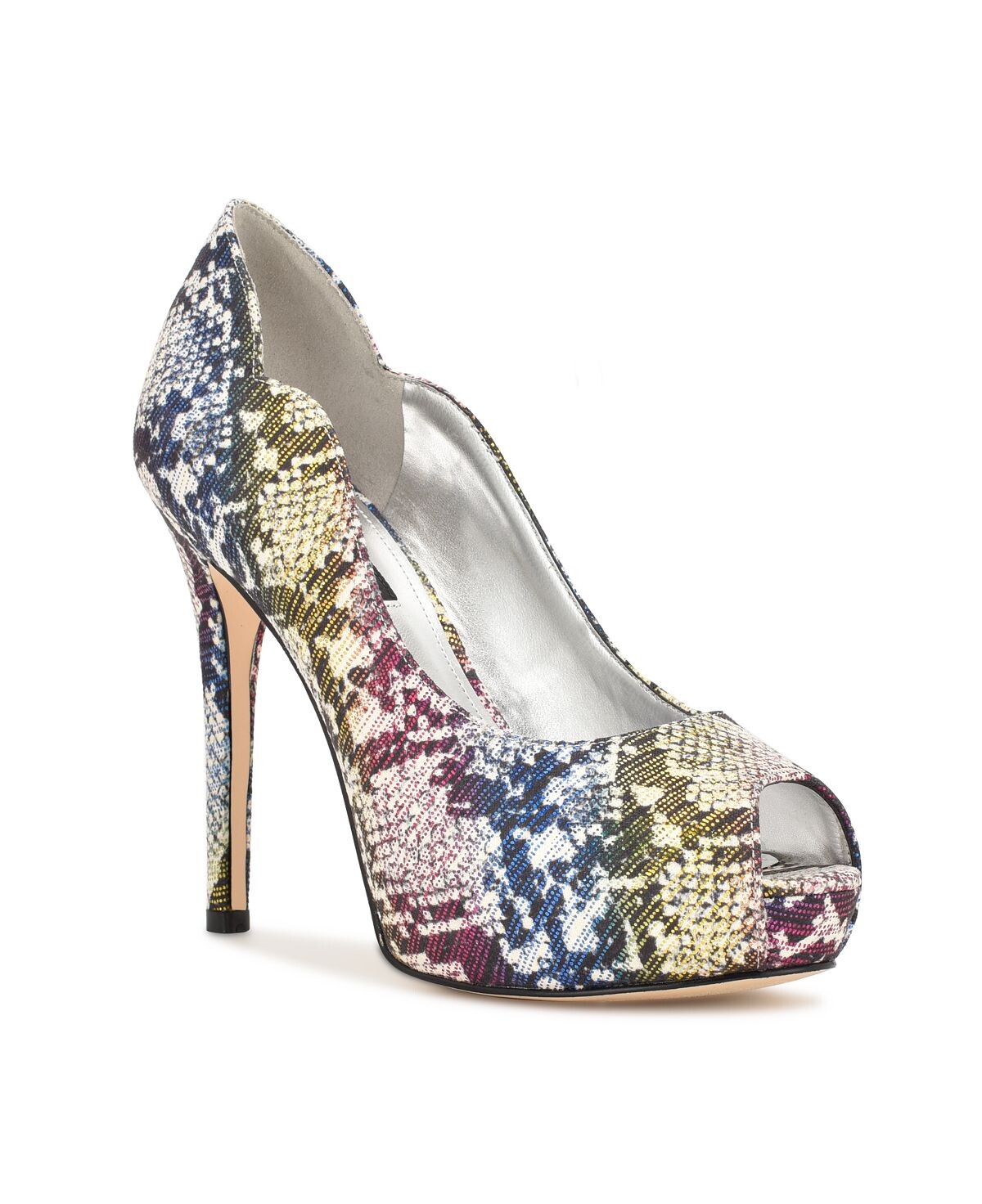 

Женские туфли-лодочки на платформе Hilare с открытым носком Nine West
