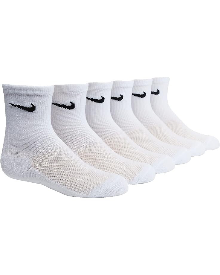 

Носки Nike Cushioned Mesh Crew Socks 6-Pack, белый