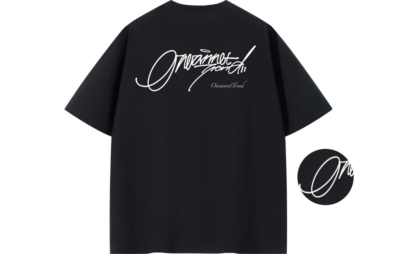 

Футболка унисекс Oneannet, черный