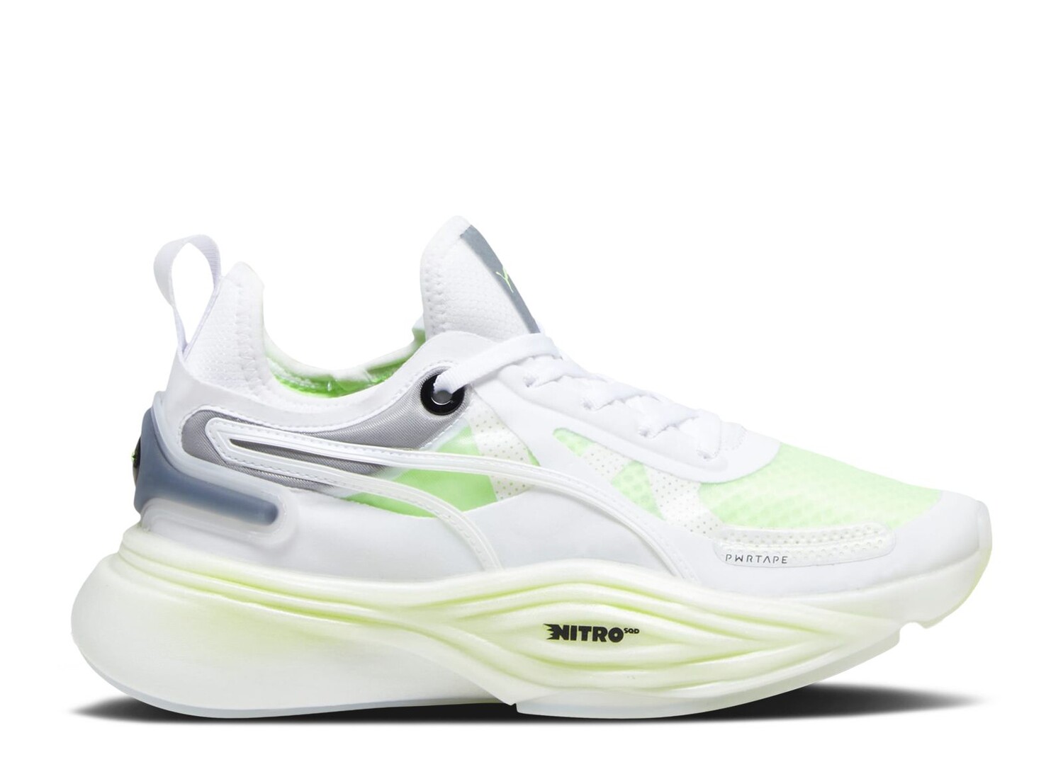 

Кроссовки Puma Wmns Pwr Xx Nitro Squared 'White Speed Green', белый