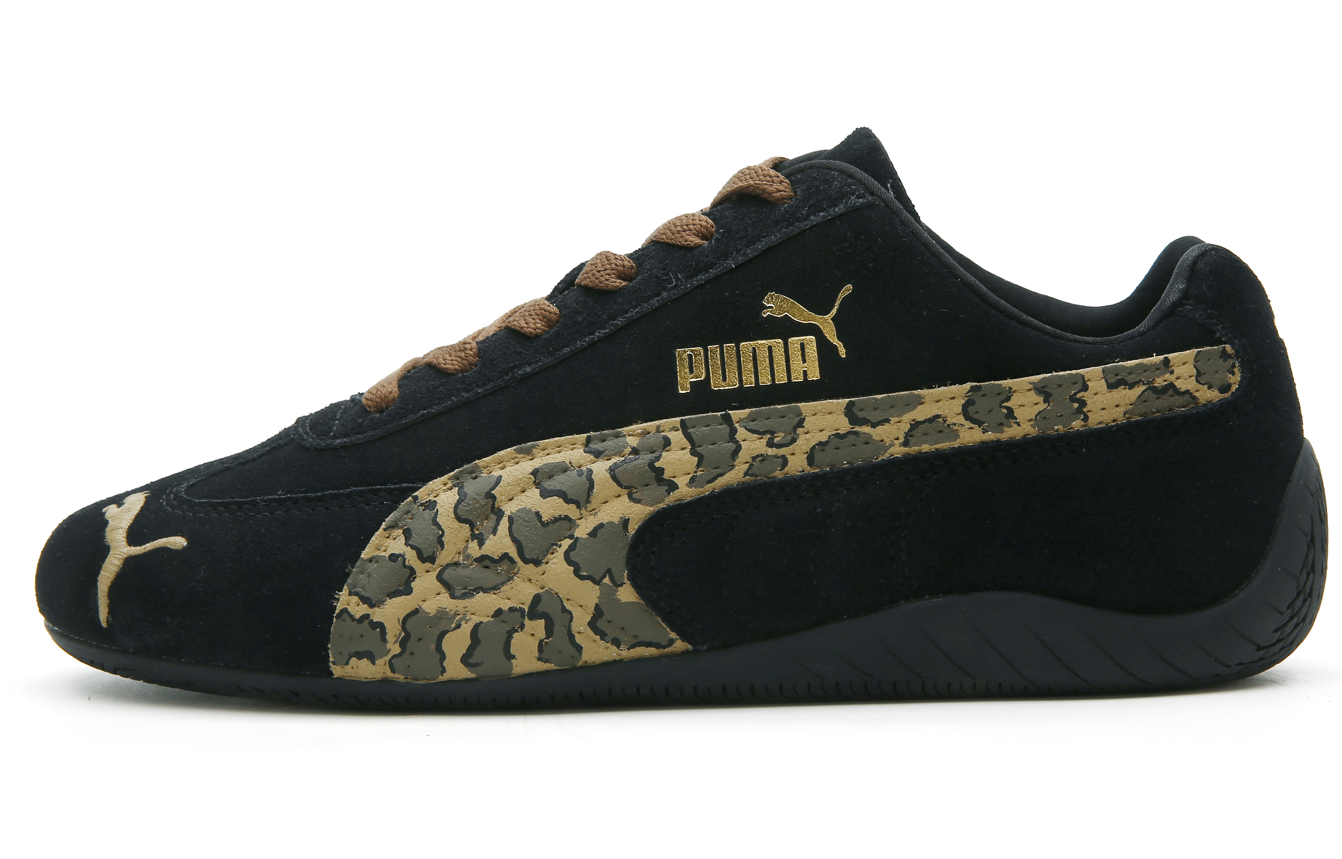 

Кроссовки Puma Speedcat Lifestyle Shoes Unisex Low-top Black/Brown, черный/коричневый