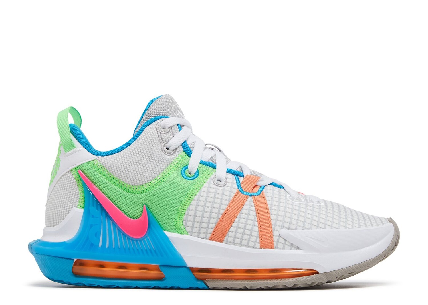 

Кроссовки Nike Lebron Witness 7 'Grey Fog Multi-Color', серый
