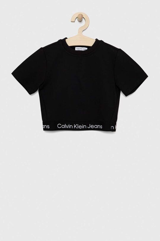 

Детская футболка Calvin Klein Jeans, черный