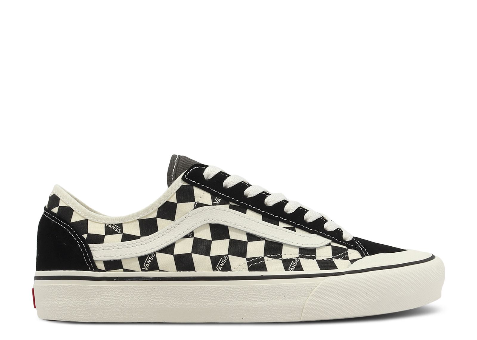 

Кроссовки Vans Style 136 Decon Vr3 Sf 'Checkerboard - Black Marshmallow', черный