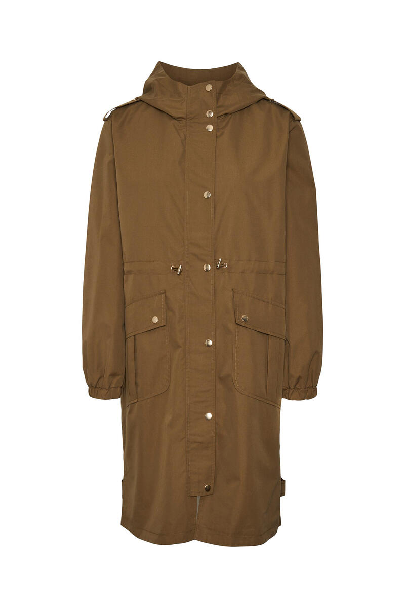 Женская куртка в стиле парка Vero Moda, коричневый
