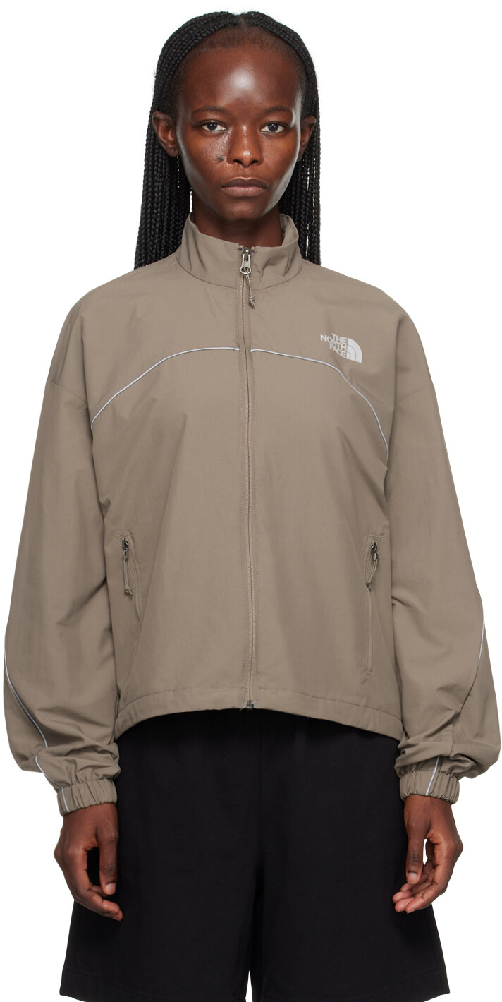 

Коричневая ветровка из текового материала The North Face, Коричневый