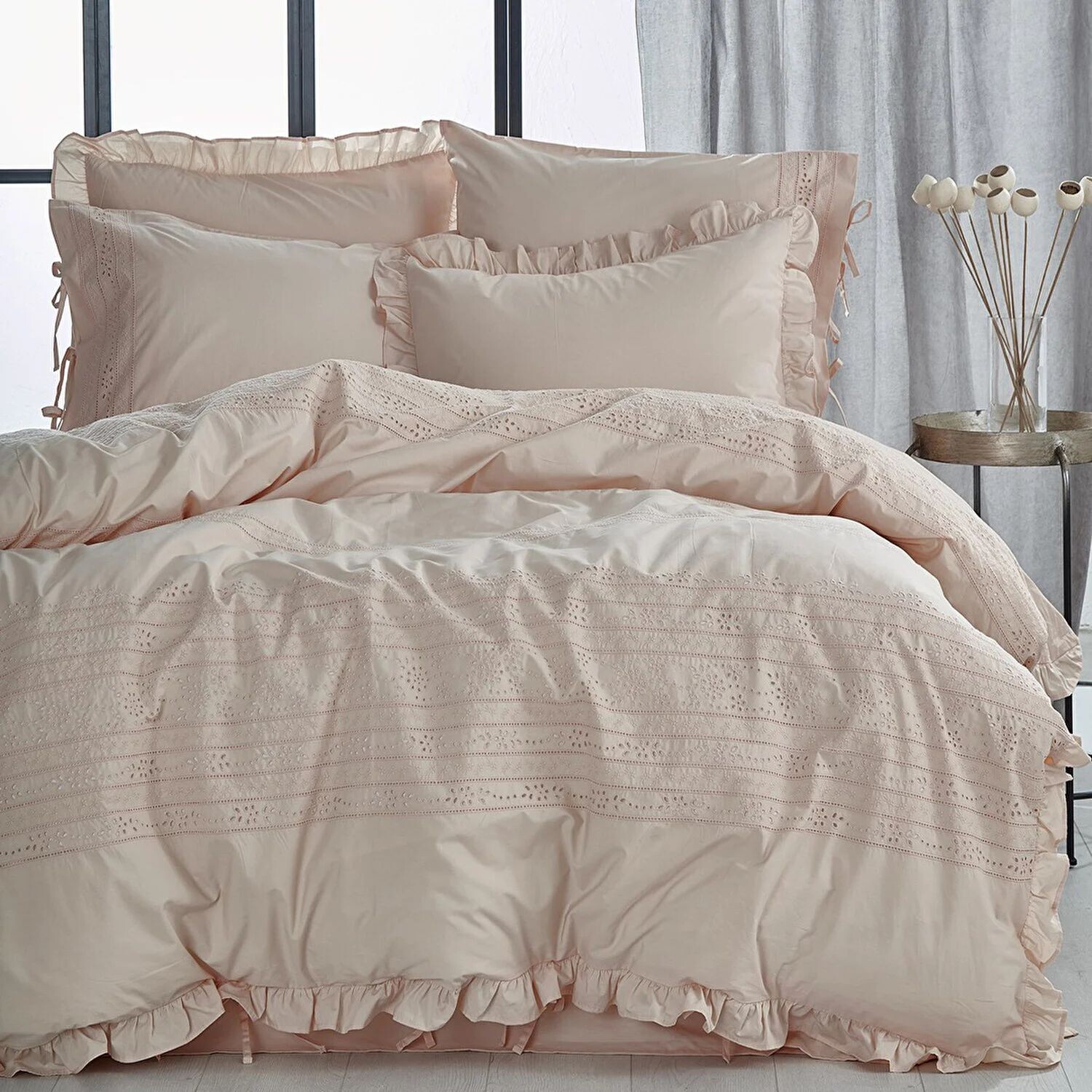

Ecocotton Feris Organic Cotton 200X220 Комплект постельного белья - Лосось