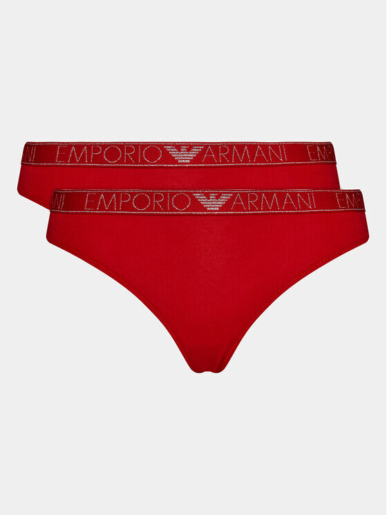 

Набор из 2 стрингов Emporio Armani Underwear, красный