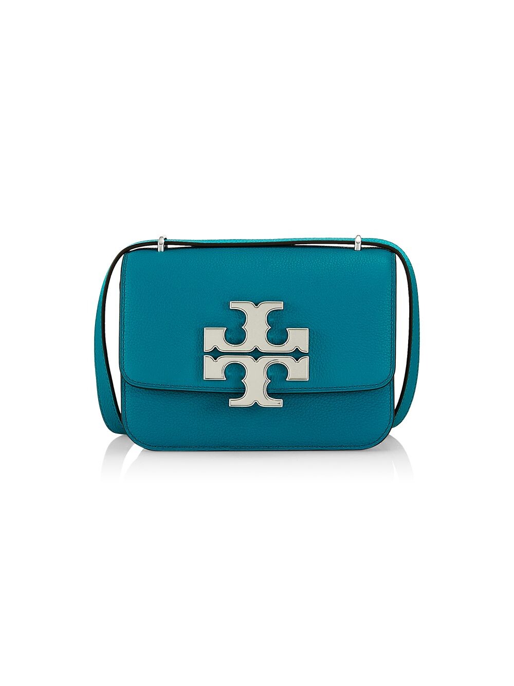 

Маленькая кожаная сумка через плечо Eleanor Tory Burch, зеленый