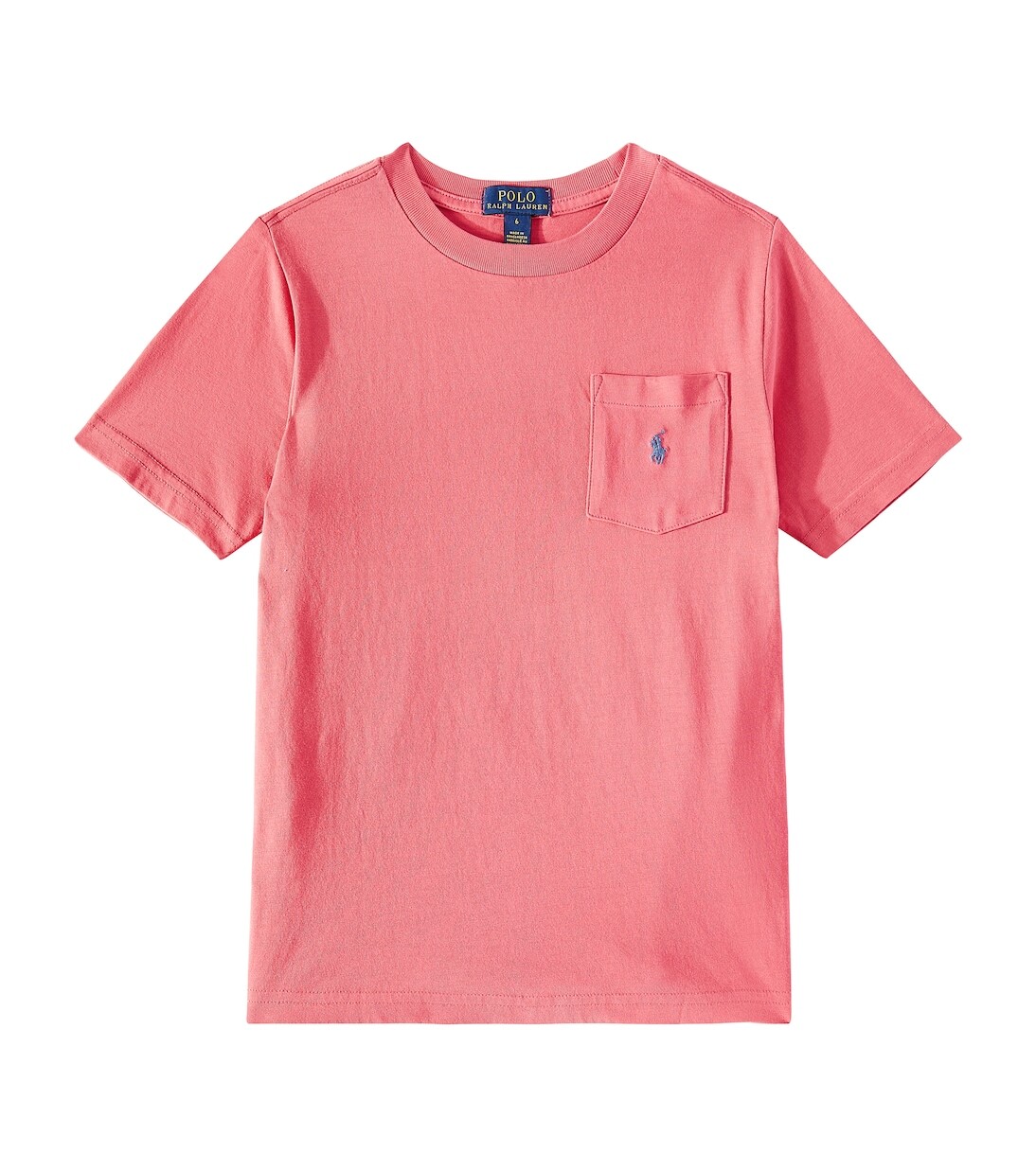 

Хлопковая футболка Polo Ralph Lauren, красный