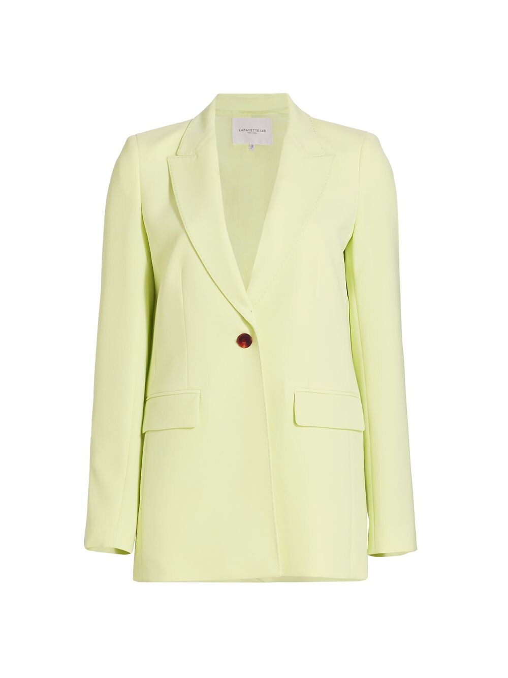 

Однобортный блейзер Lafayette 148 New York, мятный