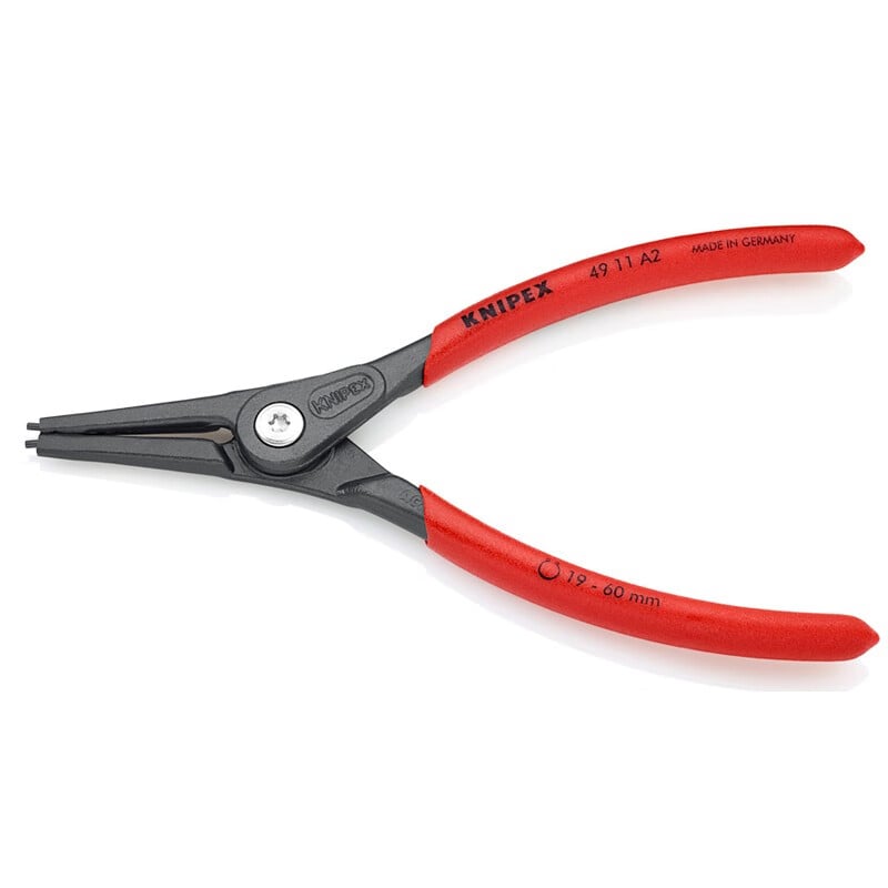 KNIPEX KNIPEX 49 11 Прецизионные клещи для наружных стопорных колец A2