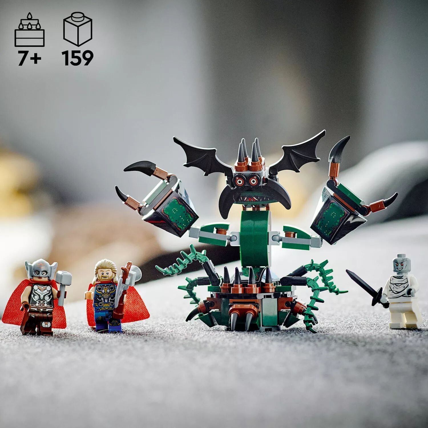 

Конструктор LEGO Marvel Thor Attack on New Asgard 76207 (159 деталей) LEGO