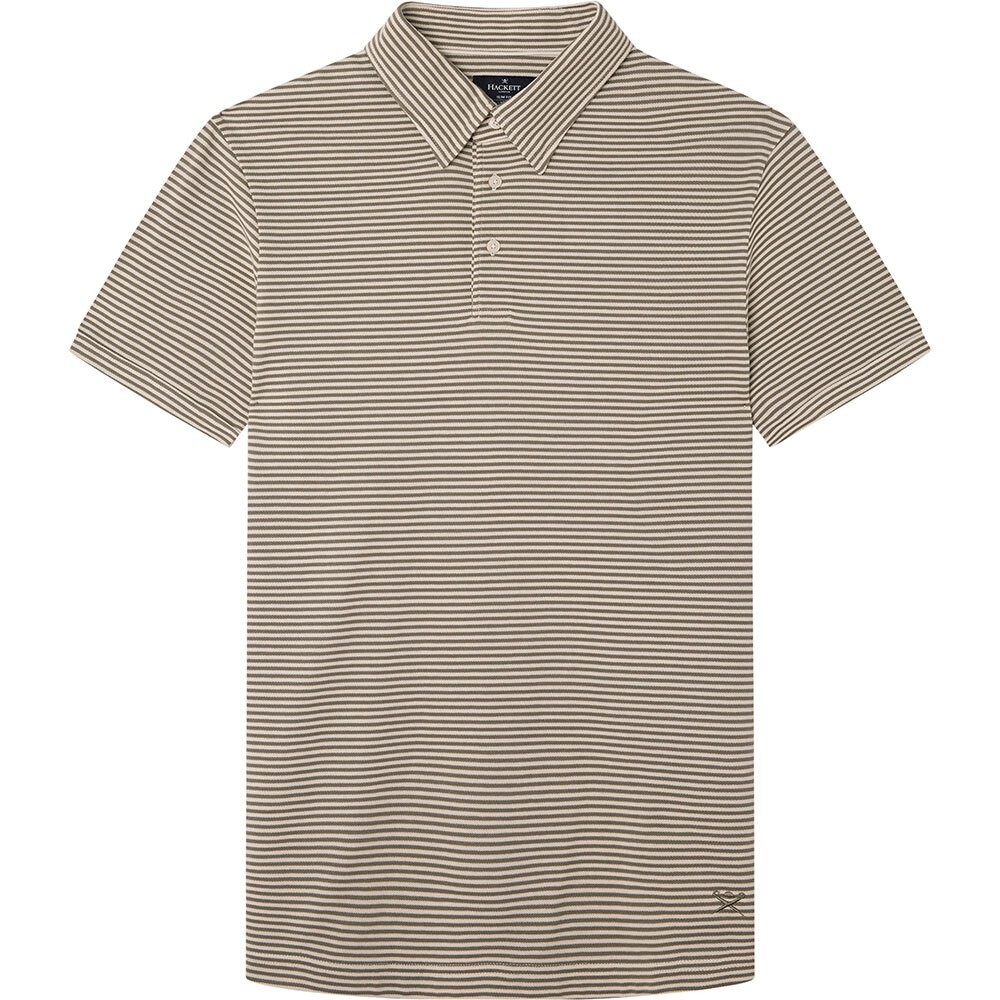 

Поло с коротким рукавом Hackett Yd Stripe, зеленый