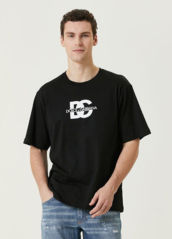 

Футболка с логотипом Dolce&Gabbana, черный