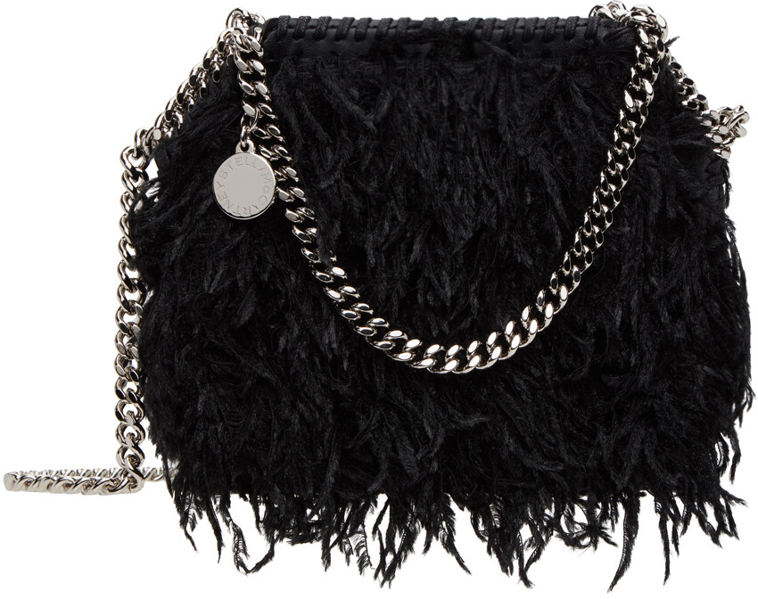 

Черная мини-тоут Falabella Stella Mccartney, цвет Black