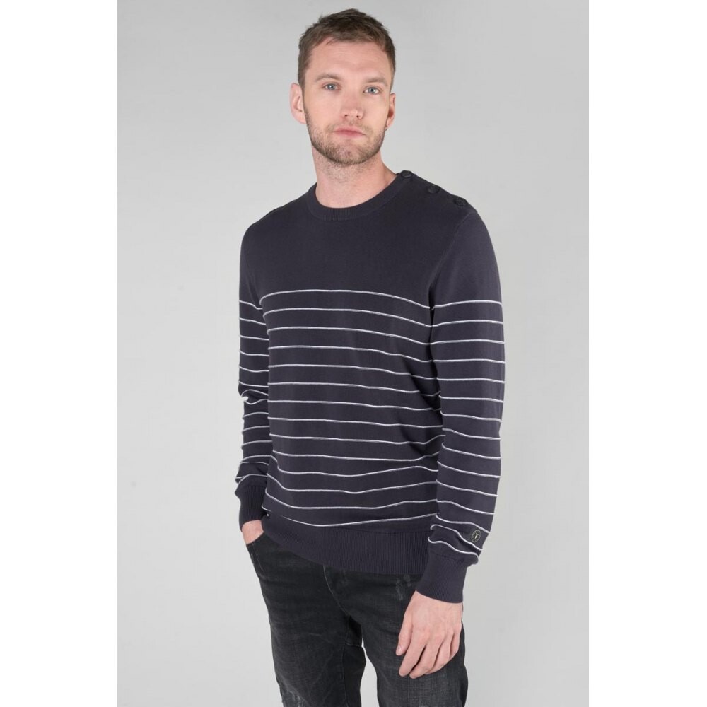 

Свитер Le Temps Des Cerises 66121 Vogel Round Neck, синий
